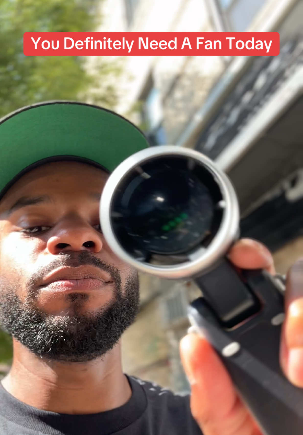 A post by @tyreaktoldyou on TikTok caption: Today is not the day to not have a fan. #TyreakToldYou #DealsForYouDays #TikTokShop #Fan #SummerSchool 