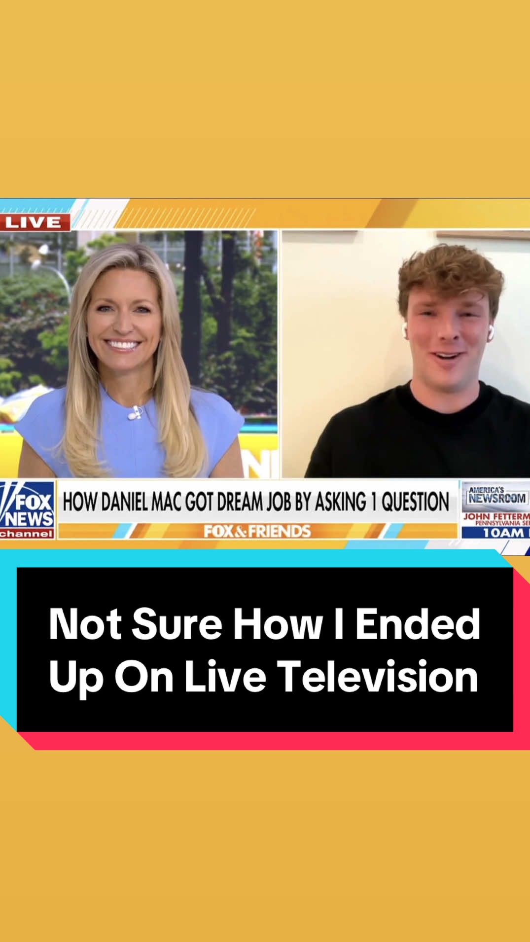 A post by @itsdanielmac on TikTok caption: Still Shocked This Actually Happened 😅 #Automotive #Fox #FoxNews @Fox News 