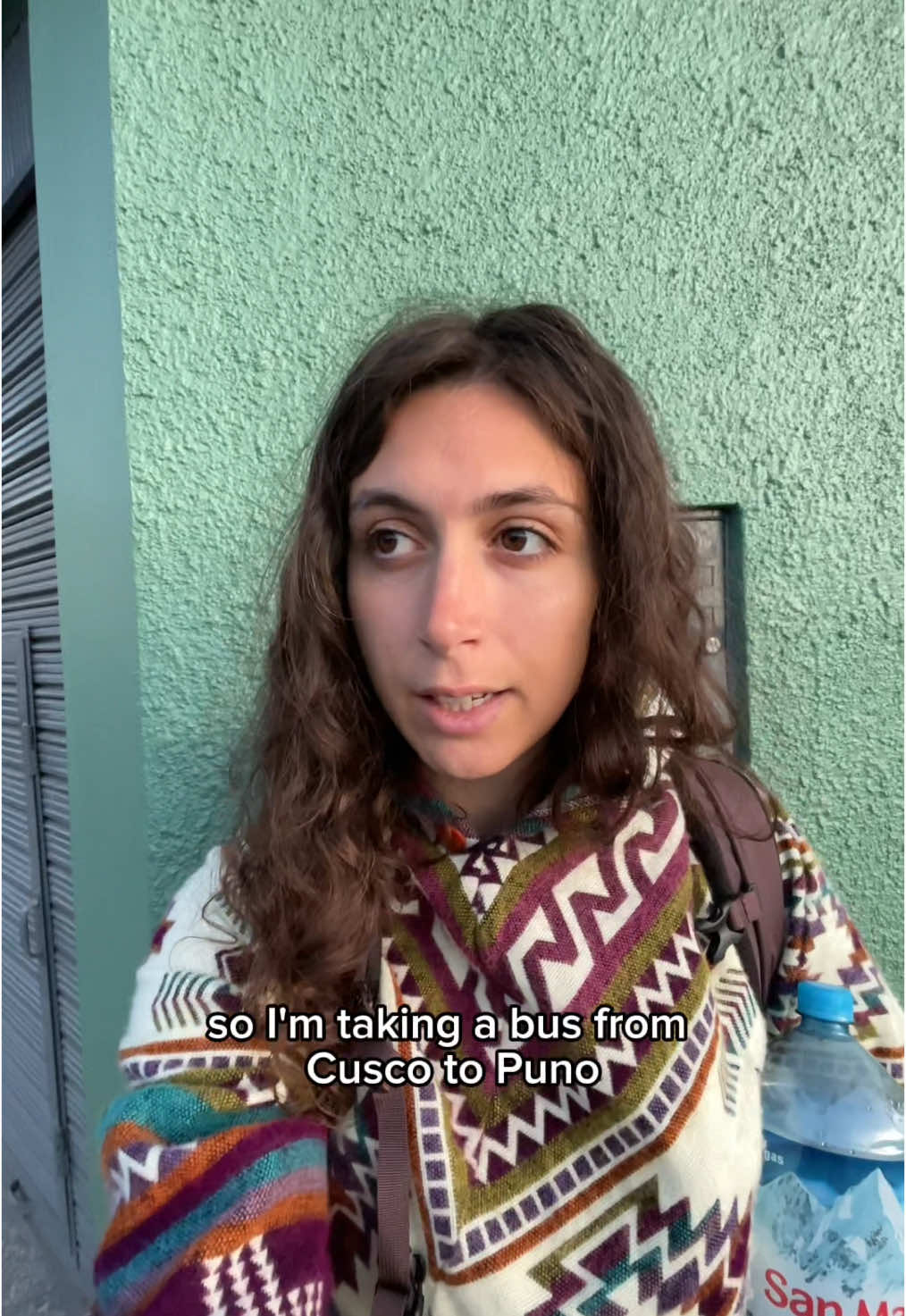A post by @morgaanfoley on TikTok caption: Overnight bus in Peru #traveltiktok 
