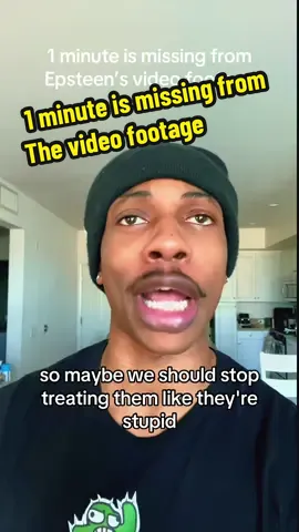 A post by @advicefromlouisreloaded on TikTok caption: 1 minute is missing from the video footage #advicefromlouis #satire 