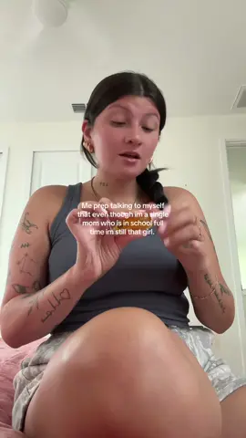 A post by @madiellemadie on TikTok caption: And that’s on what?! Period. In Amaya we trust. #momsoftiktok #toddlemom #singlemom #momincollege #sonographystudent #boymom #teamamaya 
