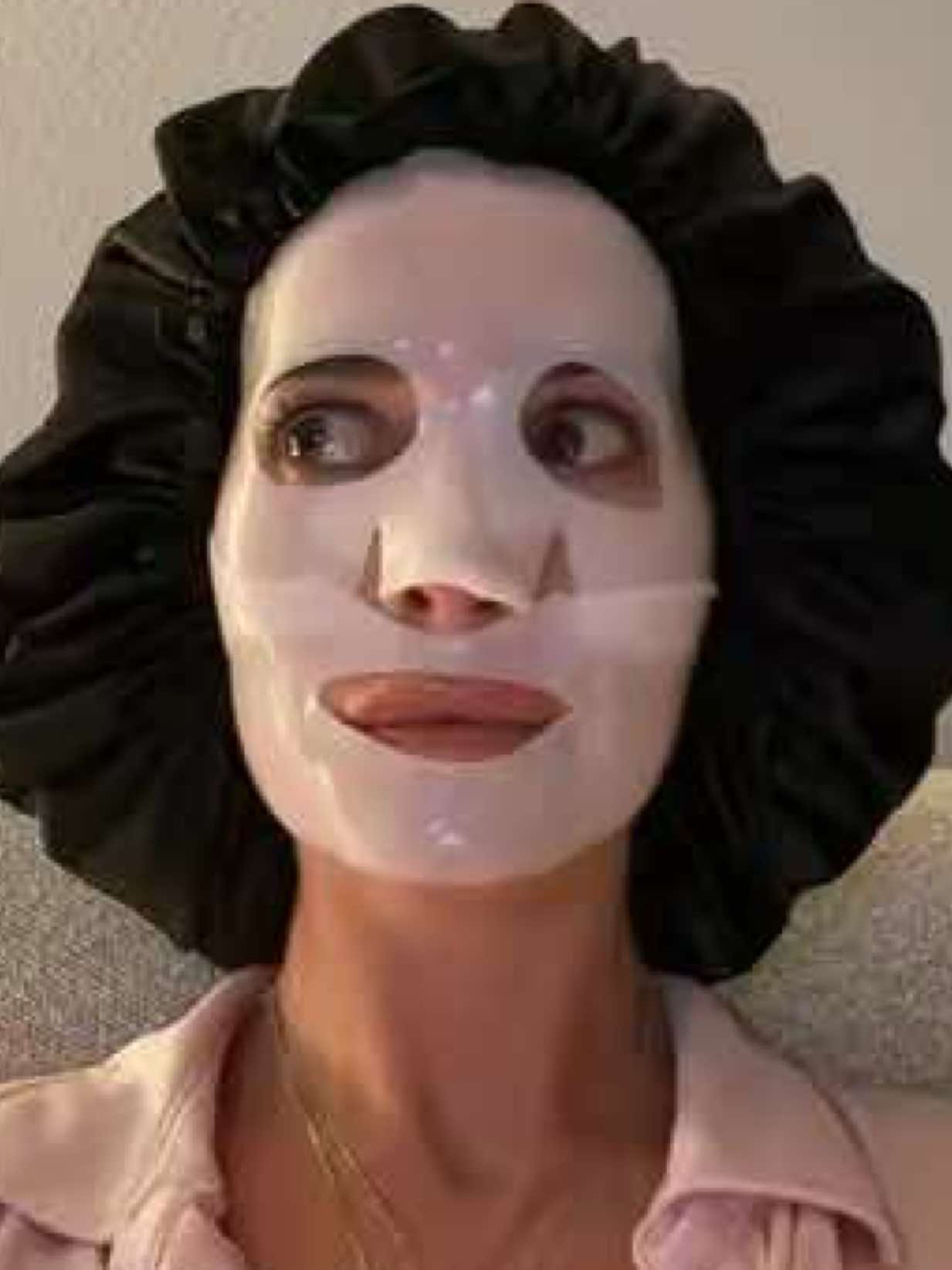 A post by @averyywoods on TikTok caption: My ideal evening 😇 @Nioxin has been that girl for me since PP hair loss 💅🏻 - linked in my amazon storefront and on sale for prime day! #NioxinPartner #fyp #viral #trending #hair #hairtransformation #heatlesscurls #eveningroutine 