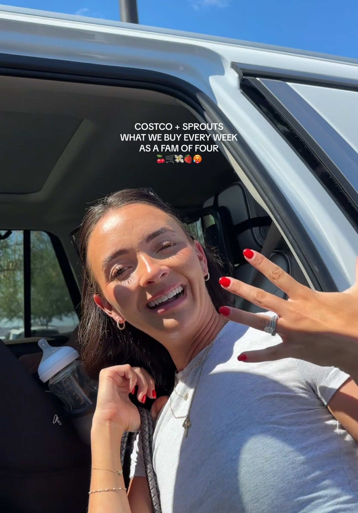 A post by @kencradic on TikTok caption: for everyone saying it’s impossible to shop weekly at Costco….WEEKLY, BI WEEKLY OR MONTHLY SHOPPERS?!?🤭🤭 #groceryshopping #costcotiktok #costcofinds #costco #fyp #foryou #momsontiktok #motherhood 