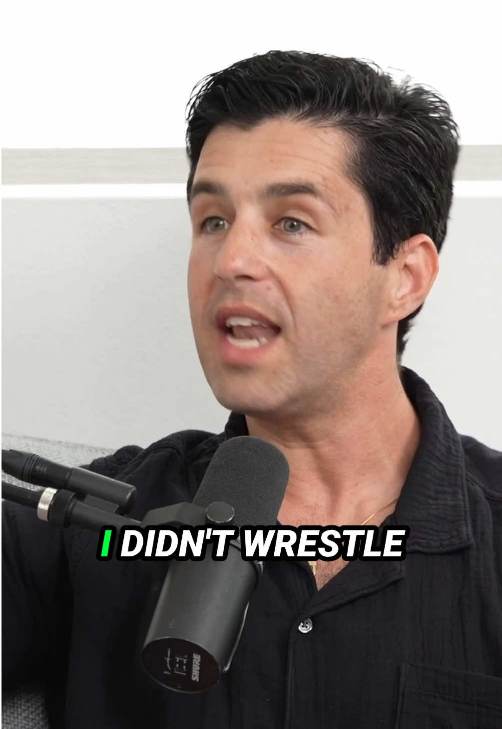 A post by @thegeorgejankoshow on TikTok caption: Josh Talks About His Relationship With God 🕊️ #georgejankoshow #godisgood #storytime #joshpeck #Love @GeorgeJanko @Shawna Della-Ricca @Josh Peck 