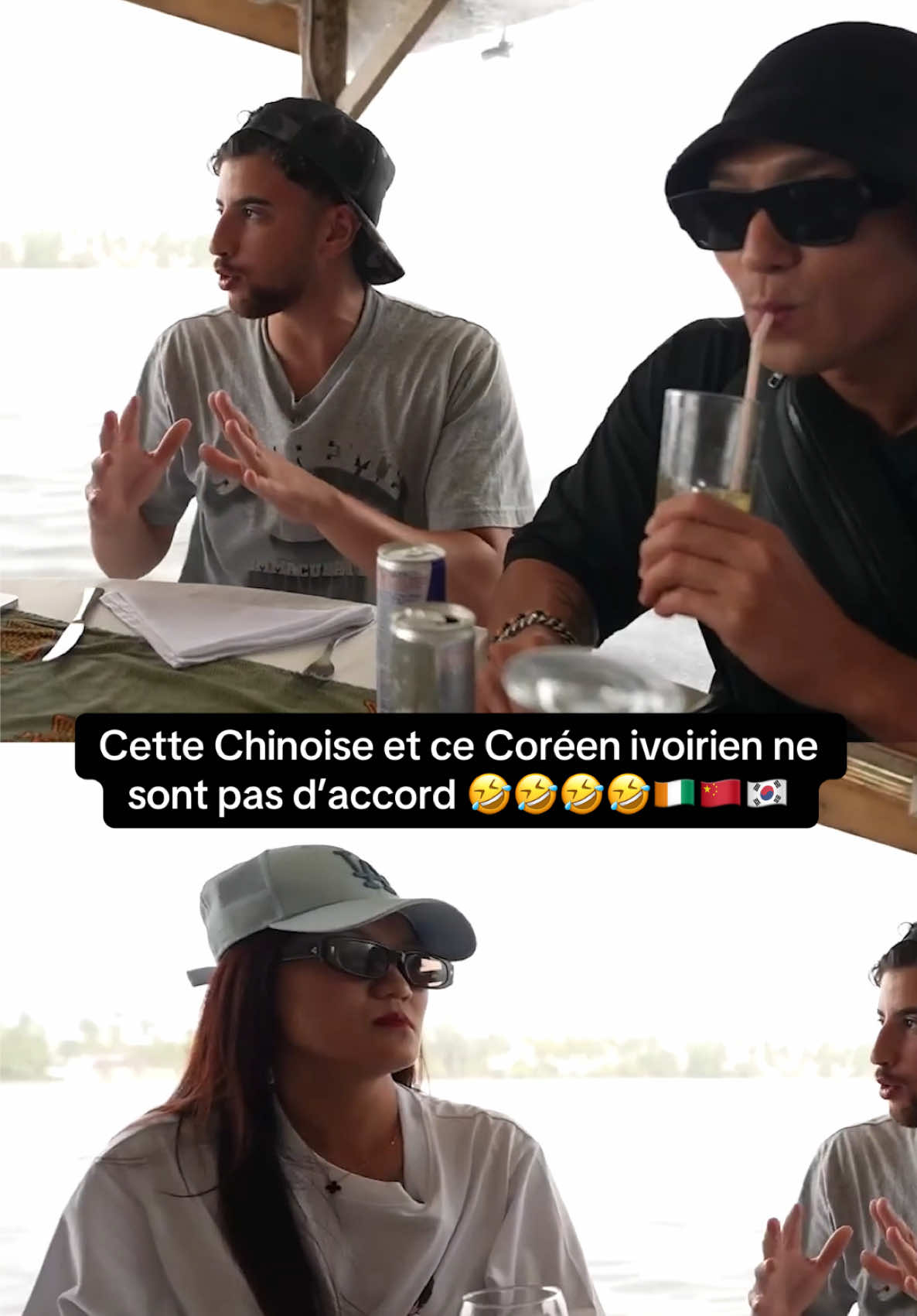 A post by @riadhlevrai on TikTok caption: Vous en pensez quoi ? 🤣🤣🤔  @Jiaan Wu @african_ryou🇨🇮🇰🇷 