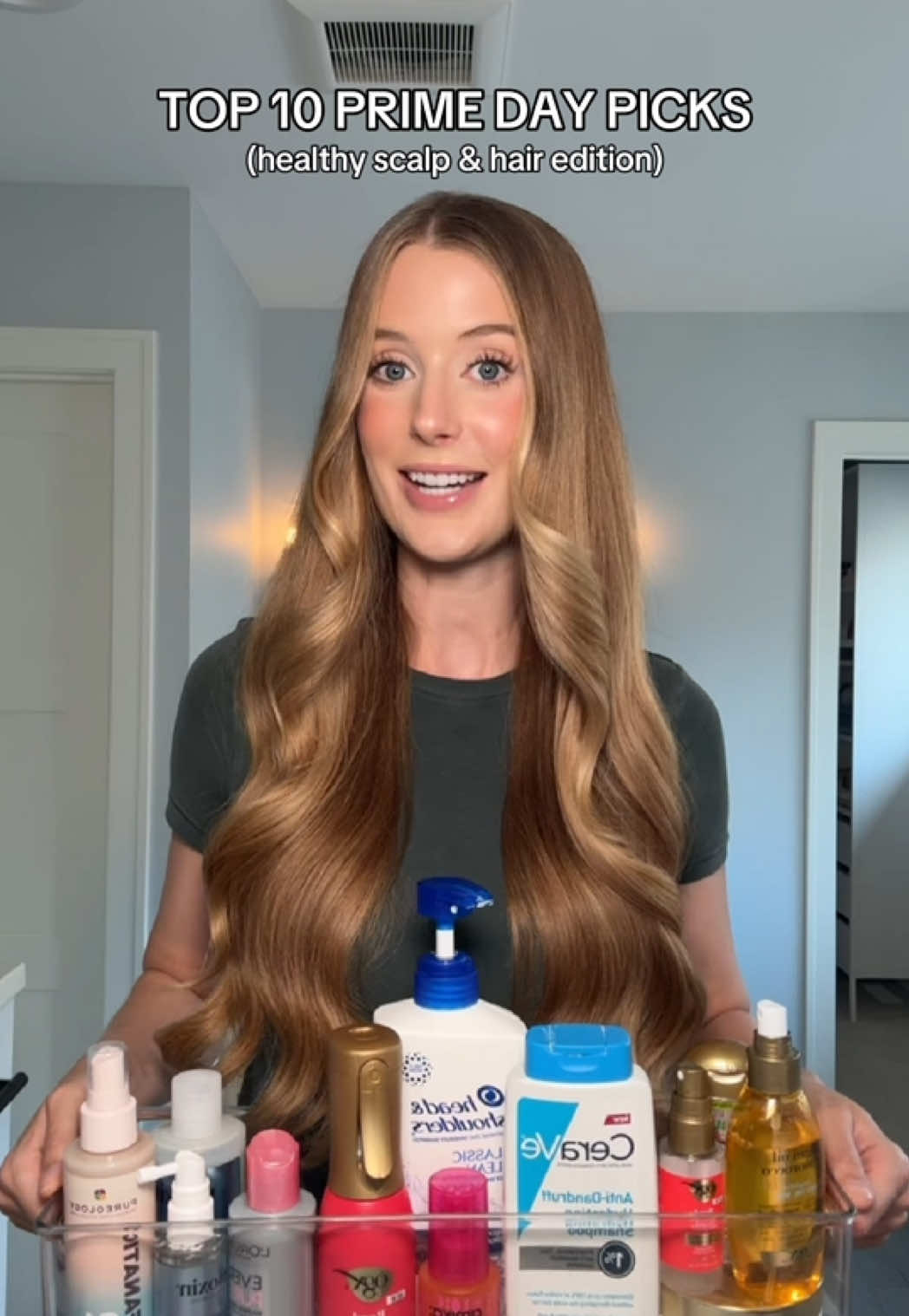 A post by @abbeyyung on TikTok caption: Top 10 Amazon Prime Day Picks for healthy hair & a healthy scalp! Everything is in my Amazon shop for you & my top 10 picks for skincare and makeup are on deck for tomorrow 😊 (or if you can’t wait and want even more hair recs… full list of Amazon Prime Day recommendations is already live on YT! ❤️) #primeday #amazonprimeday #amazon #amazonprime 