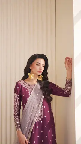 A post by @umnaaofficial on TikTok caption: Luxury cotton collection for party/ wedding #summersale #shalwarkameez #umnaaofficial #trending #fyp #wedding #frock 