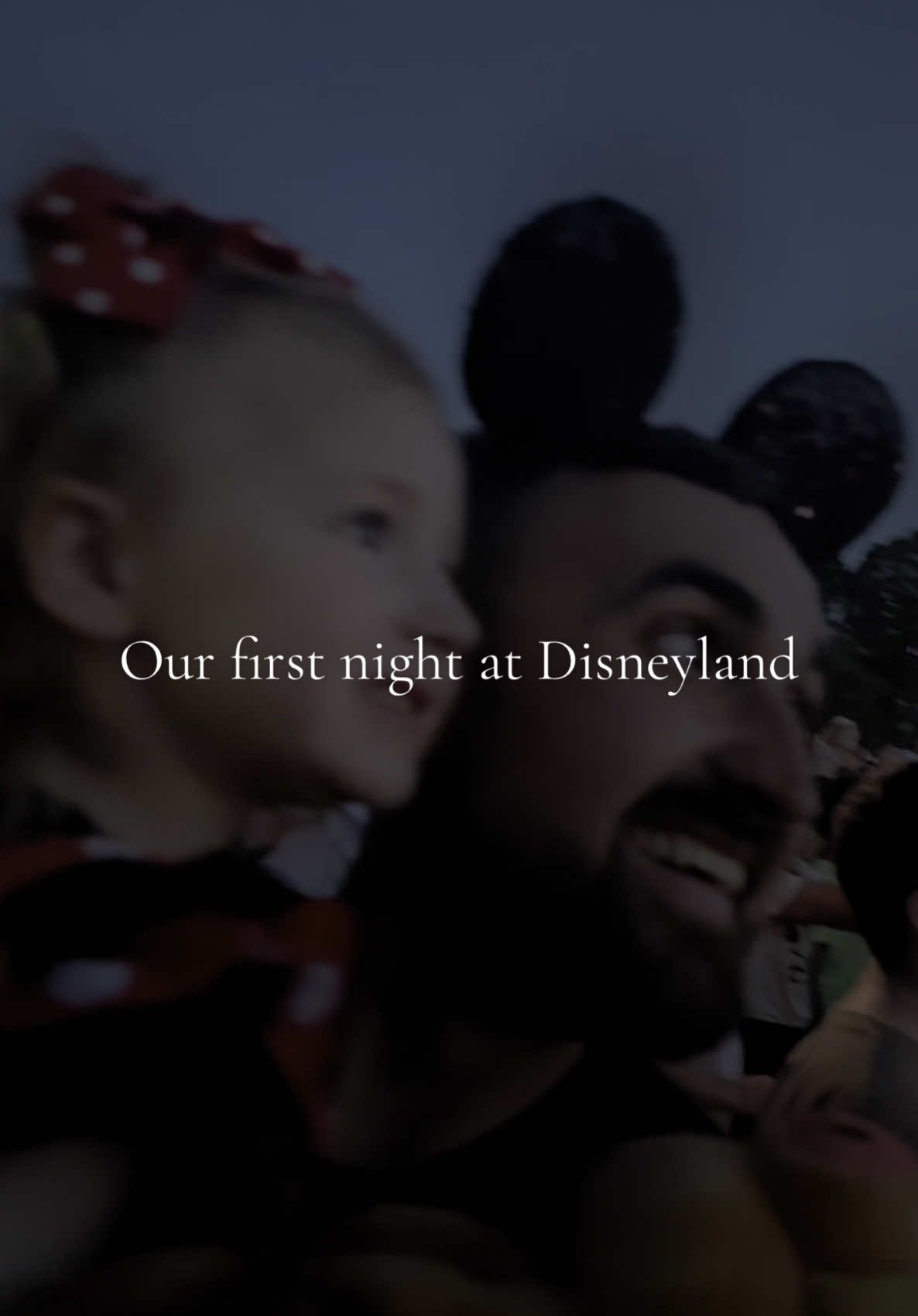 A post by @brandese on TikTok caption: Our first night of magic ✨❤️🏰🐭