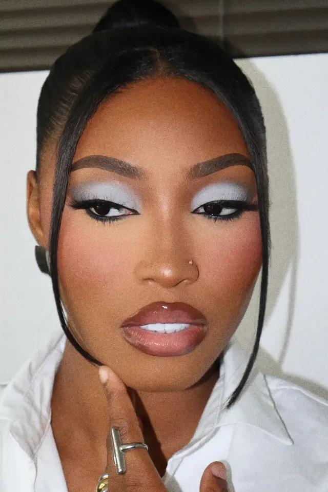 A post by @flawlessfacesbybrittany_ on TikTok caption: Muse: @Tosin Tee ☁️🩰 