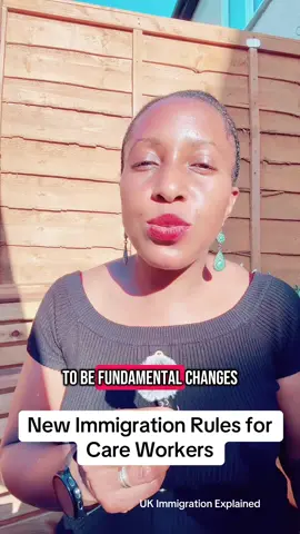 A post by @ukimmigrationexplained on TikTok caption: New rules will see the social care worker visa route to new overseas applicants. Find out more about the changes, what they mean, and possible considerations #immigration #immigrationconsultant #ukimmigrationlaw #lawtalk #immigrationlaws #immigrationtipsuk #guidanceonly #careworker #careworkervisa #seniorcareworker #healthandcarevisa #skilledworker 