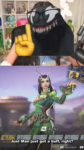 A post by @kayceeedilla on TikTok caption: NEW BUFFS* Season 3 #marvelrivals #marvelrivalsbattlepass #marvelrivalseason3