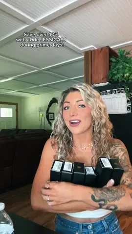 A post by @russell_jessica24 on TikTok caption: There’s no such thing as too many pairs of sunglasses😉 Use c0de JESSICASJ to save over 40% off during prime days! @SOJOS  #sojos #primeday #amazonsunglasses