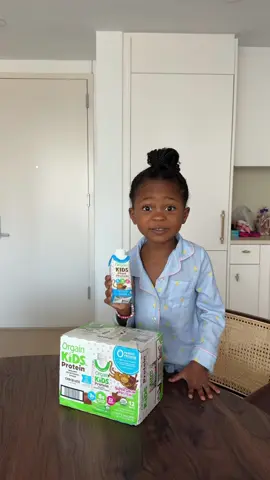 A post by @stehfuhnee_ on TikTok caption: The drink of the summer is Orgain kids protein shake and they’re 30% off during Amazon Prime Days! @DrinkOrgain #OrgainPartner 