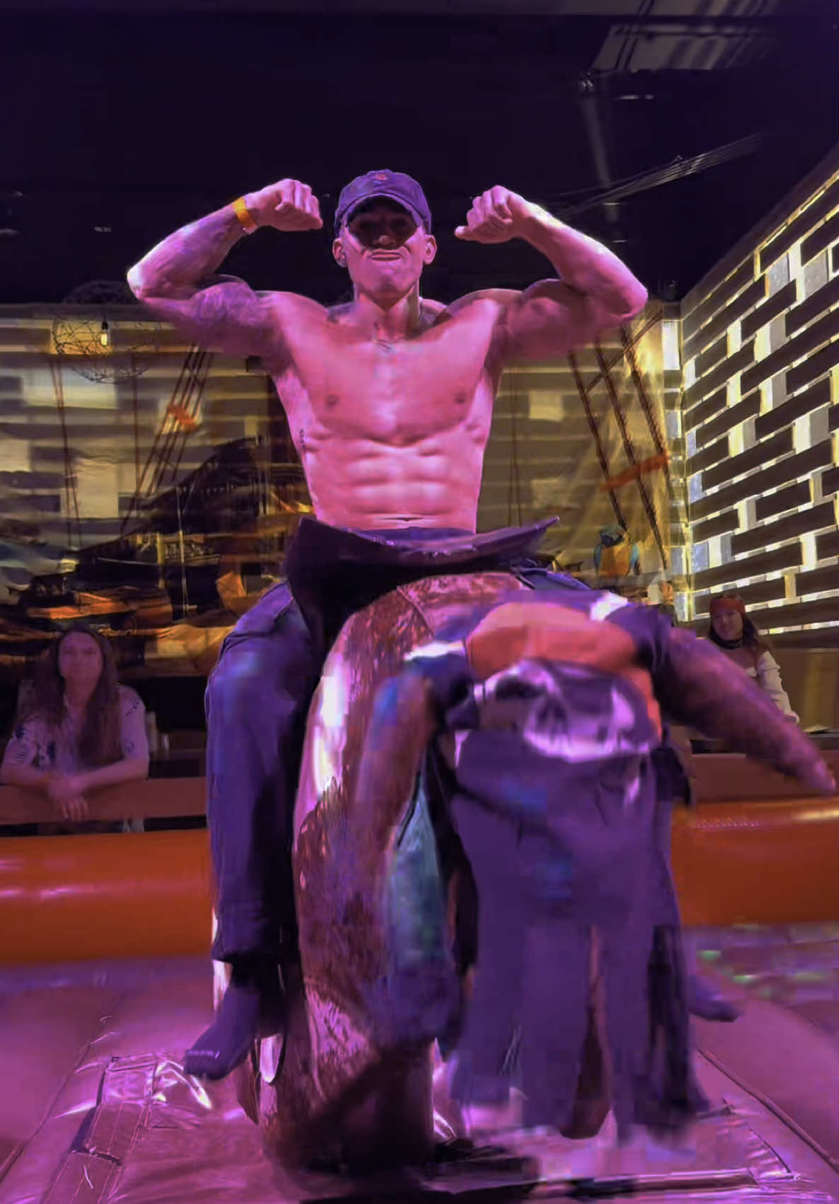 A post by @ on TikTok caption: my new job #pbr #vaquero 
