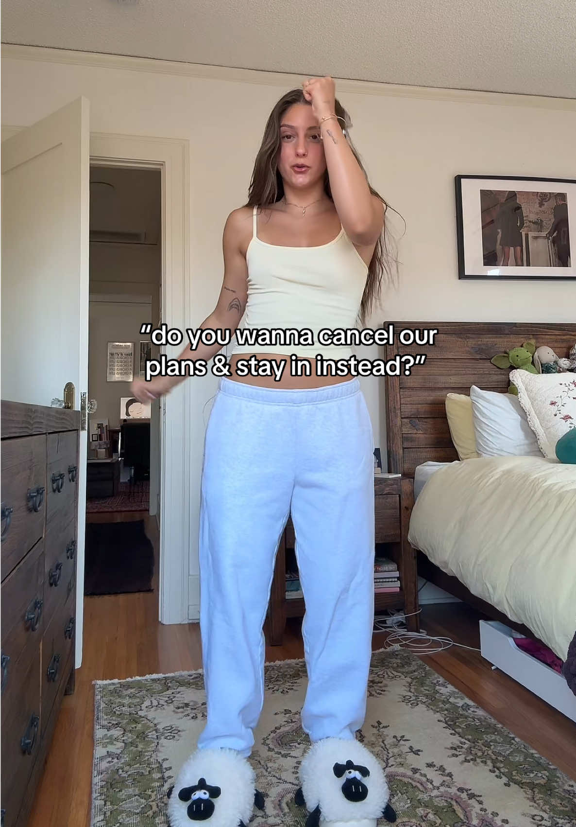 A post by @sophmosca on TikTok caption: count me INNNN🛋️