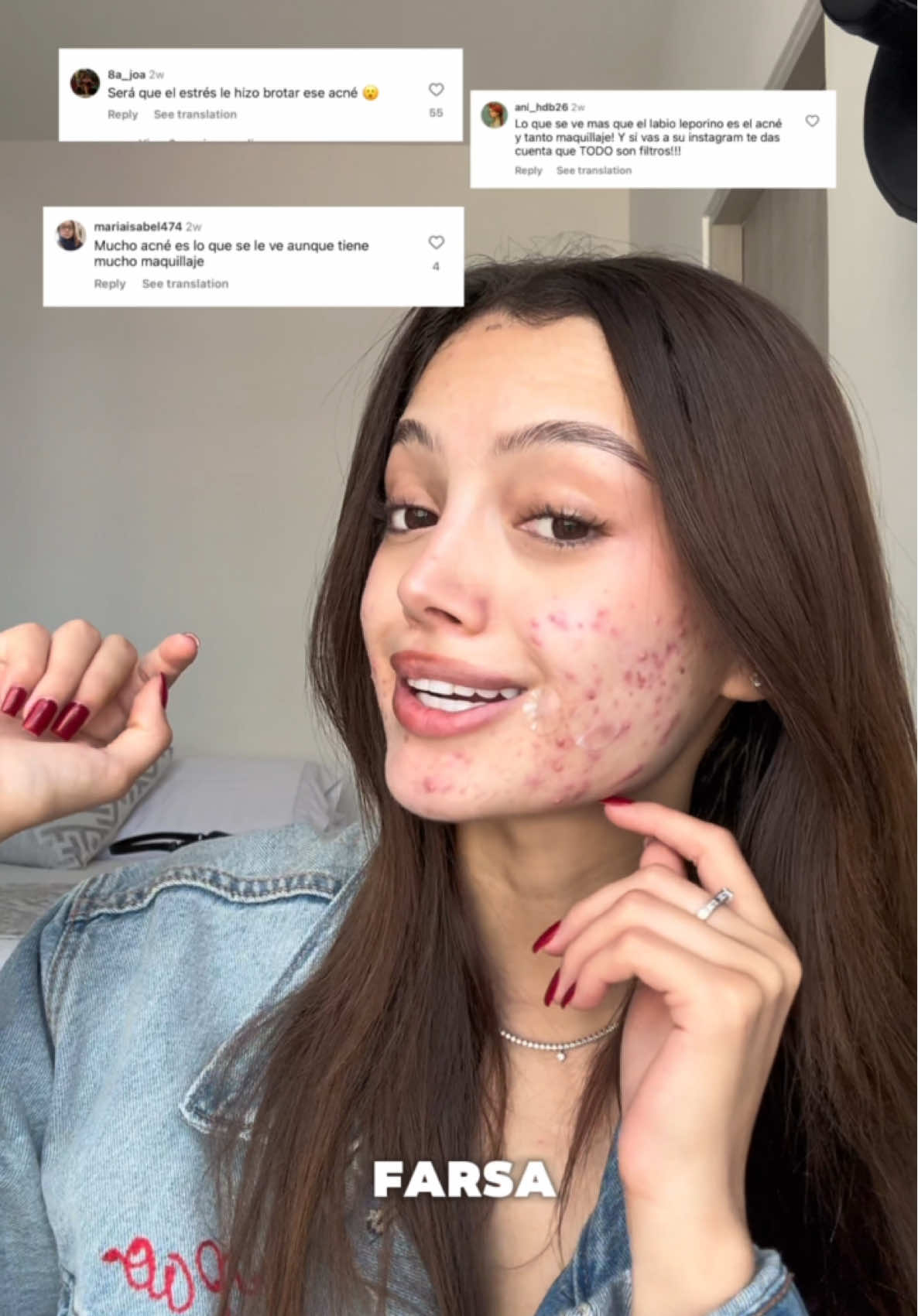 A post by @paoruizb on TikTok caption: Mi vida es una FARSA ….. Esta es la verdad OCULTA . 