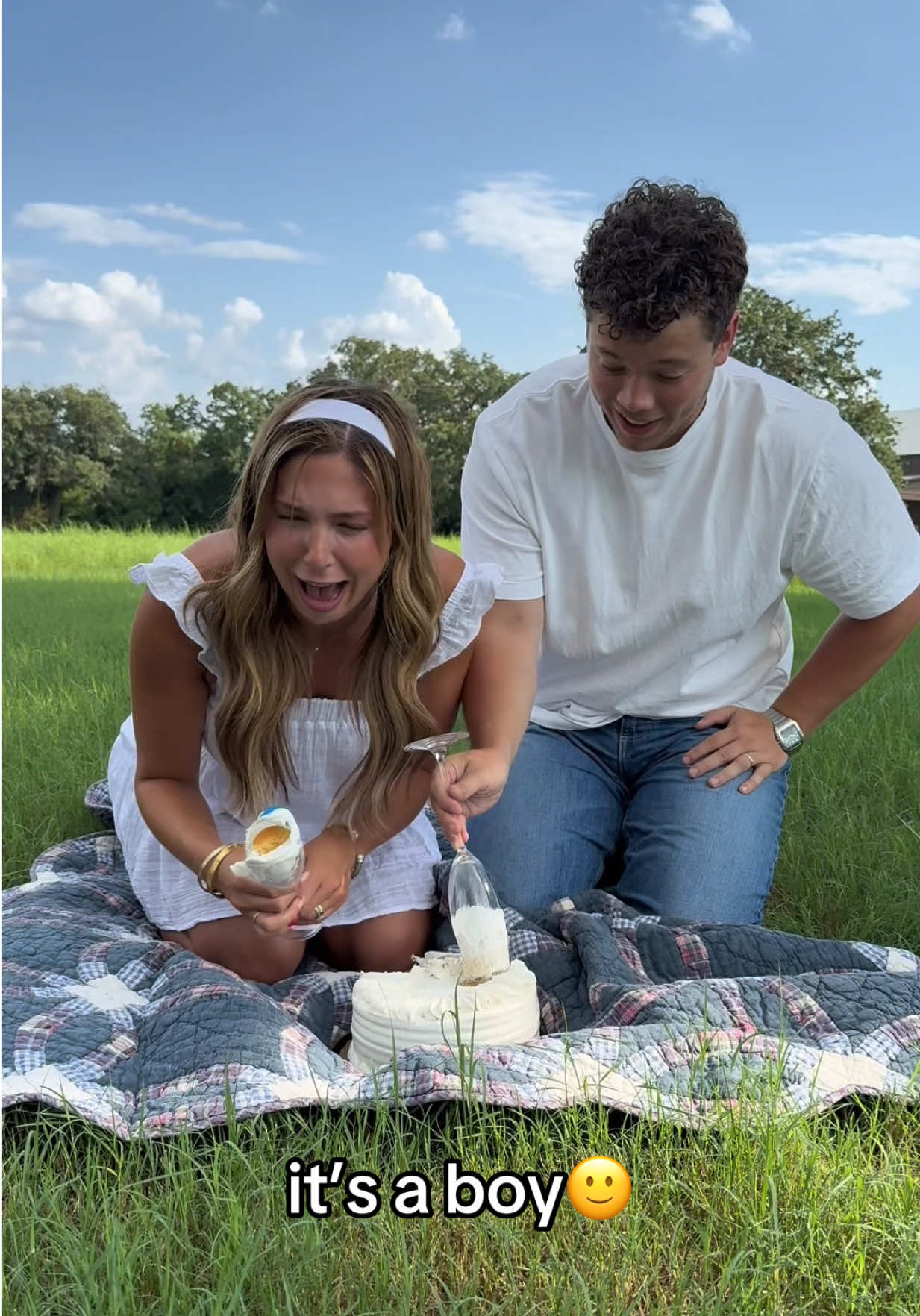 A post by @madison.humphreyy on TikTok caption: Well🙃  Permission to parody from: @Swaggum #fyp #comedy #couplescomedy 
