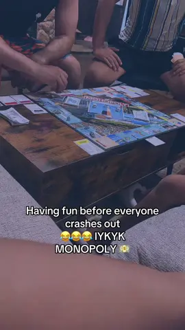 A post by @boss_lady4real88 on TikTok caption: Who would tune to our monopoly night on live? It gets toxic 🤭🤭🤭 #trending #fyp #viral #MomsofTikTok #family #monopoly 