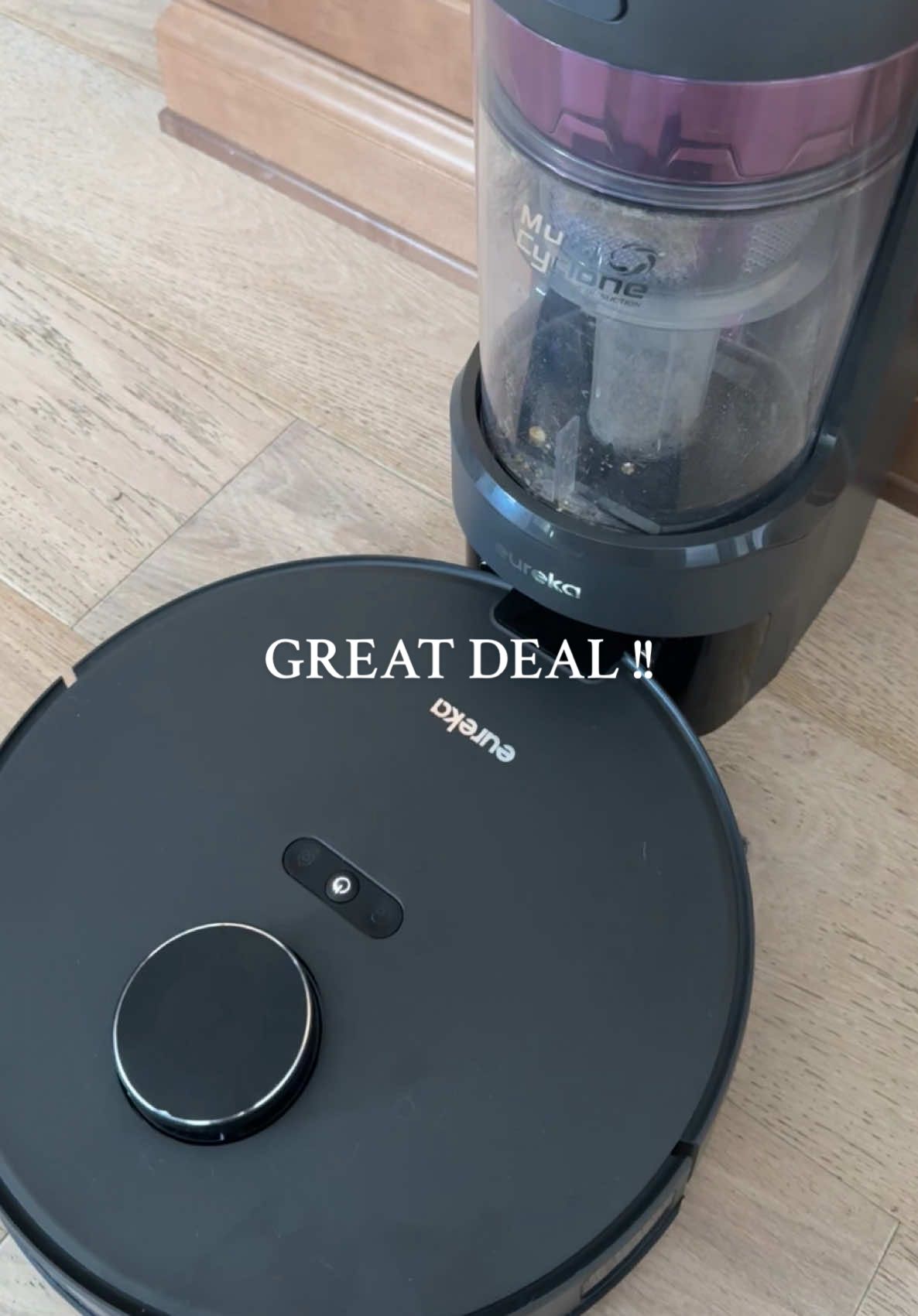 A post by @_catben_ on TikTok caption: I have tested the Eureka E20 Plus before and it still holds up! On sale for prime day‼️ #asmr #eurekapartner #CleanTok #vacuumreview #momlife #organizedhome #primeday #onsale 