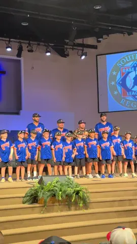 A post by @emily_durrance on TikTok caption: We made it to TN & today we have opening ceremonies and a friendly game of wiffle ball! 🧡💙 #thedurrancefamily #thedurrances #regionals #tennessee #tennessee #bartowbaseball #baseballmom 
