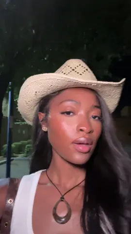 A post by @xoalyria on TikTok caption: The cut to them acting a fool has me crying 😭😭😭😭 #fyp #girlsnightout #cowgirls 