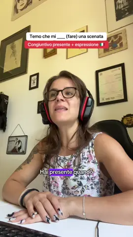 A post by @chiaras.italiano on TikTok caption: POV: An Upper Intermediate Italian lesson with teacher Chiara 🇮🇹 _ #italiano #italian #advanceditalian #learnitalian #learningitalian #intermediateitalian #italianlessons #italianteacher #learningitalian #aprenderitaliano #italianoparabrasileiros #italianoperstranieri #italiangrammar #grammaticaitaliana #espressioneitaliana #italianexpressions 