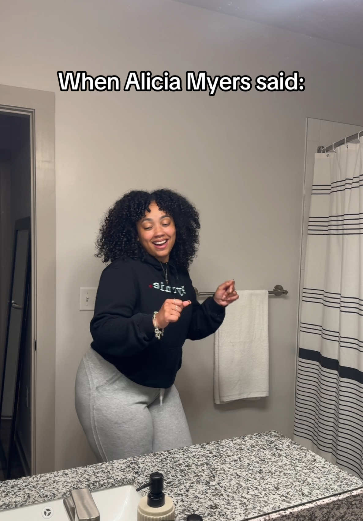 A post by @butttttttttah on TikTok caption: This song make me want to pull out my cleaning supplies BAD 😂  Add this to yall cleaning playlist lol.  #aliciamyers #music #randb #randbmusic #randbsongs #throwbackmusic #throwbacksongs #cheabuttah #fyp 