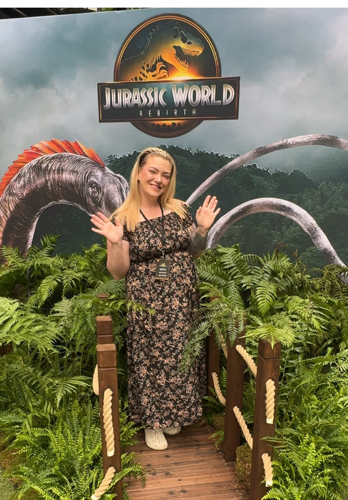 A post by @lifewithljj on TikTok caption: #ad I got called in for a top-secret Jurassic mission...🦖 The mission was just the beginning- this film is EPIC! Jurassic World Rebirth is now in cinemas so don't miss out! 🔥 🦕 @Jurassic World @universalpicturesuk #JurassicWorldRebirth 