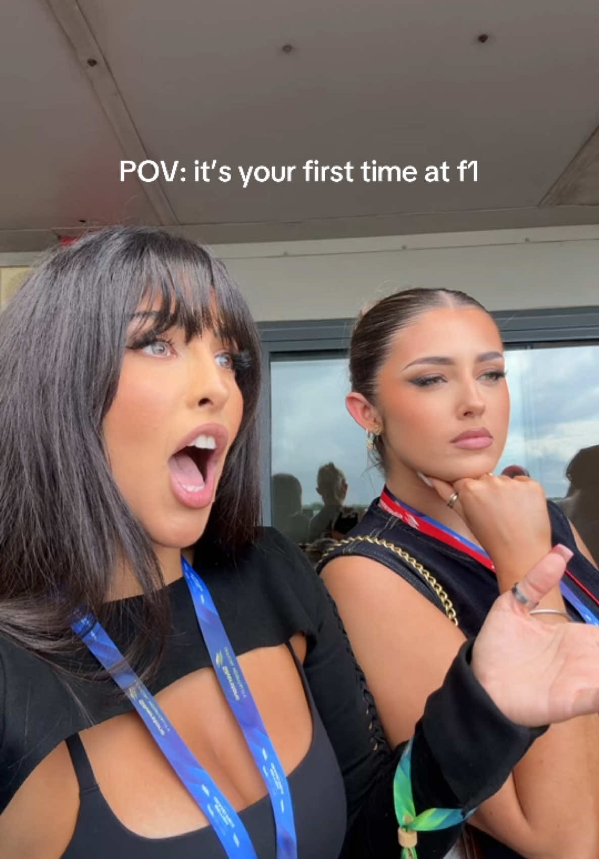 A post by @alarataneri on TikTok caption: This was sensational @georgia barratt #F1 #silverstone #lewishamilton 