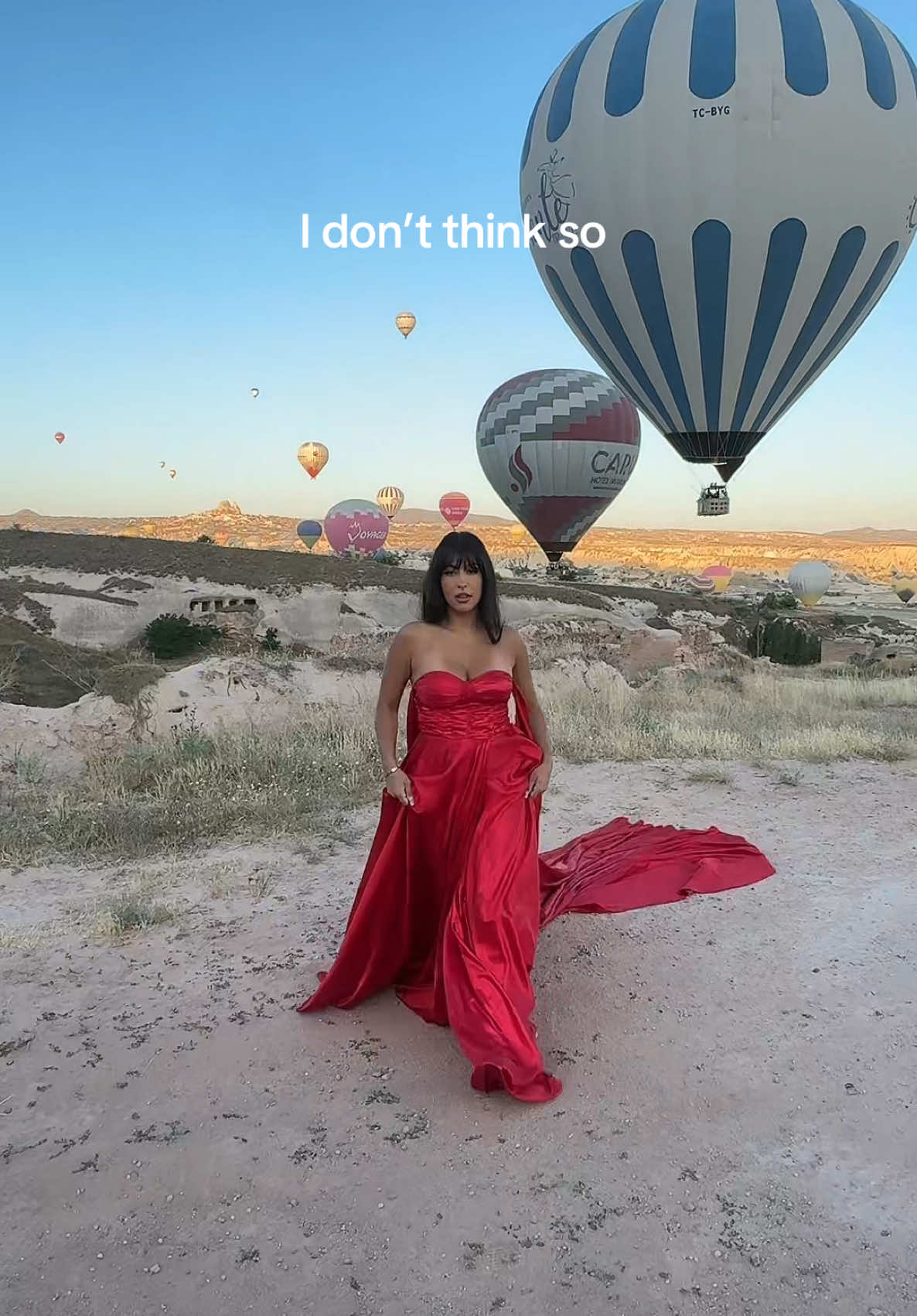A post by @alarataneri on TikTok caption: I don’t think so #cappadocia 
