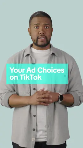 A post by @tiktok on TikTok caption: Learn more about how you can choose which ads you see on TikTok #foryou. Learn more at our Privacy Center
