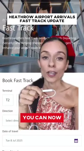 A post by @loveandlondon on TikTok caption: ✈️ Flying into Heathrow? You can now pay to skip the border control queue when you arrive. Here’s what you need to know Do you think this service is worth it? Let me know in the comments 👇 #london #londonheathrow #heathrowairport #heathrowfasttrack #londontrip #londontravel