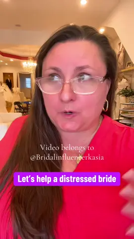 A post by @bridalinfluencerkasia on TikTok caption: Let’s help a distressed bride! #bridetobe #bridetiktok #bride #bridetok #wedding #weddingtiktok #weddingtok #tipsandtricks #weddingdress #weddingtips #weddinginspo #bridalinfluencer #bridaltok #bridalgownshopping #weddingvibes #bridaltiktok #bridetok #bridetiktok #dresshack #weddinghack #weddingtipsandtricks 