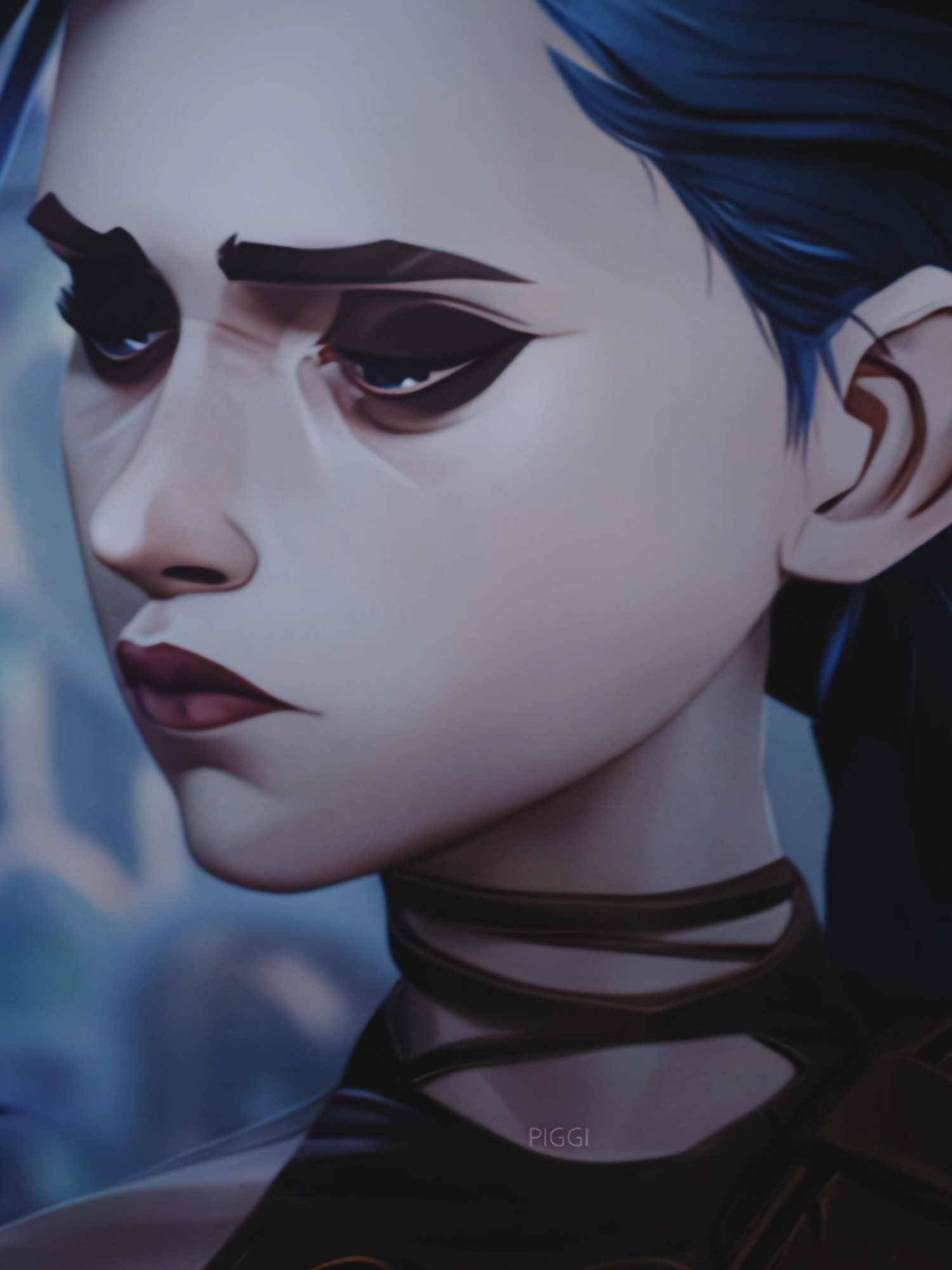 A post by @piggi.ae on TikTok caption: #jinx #Arcane