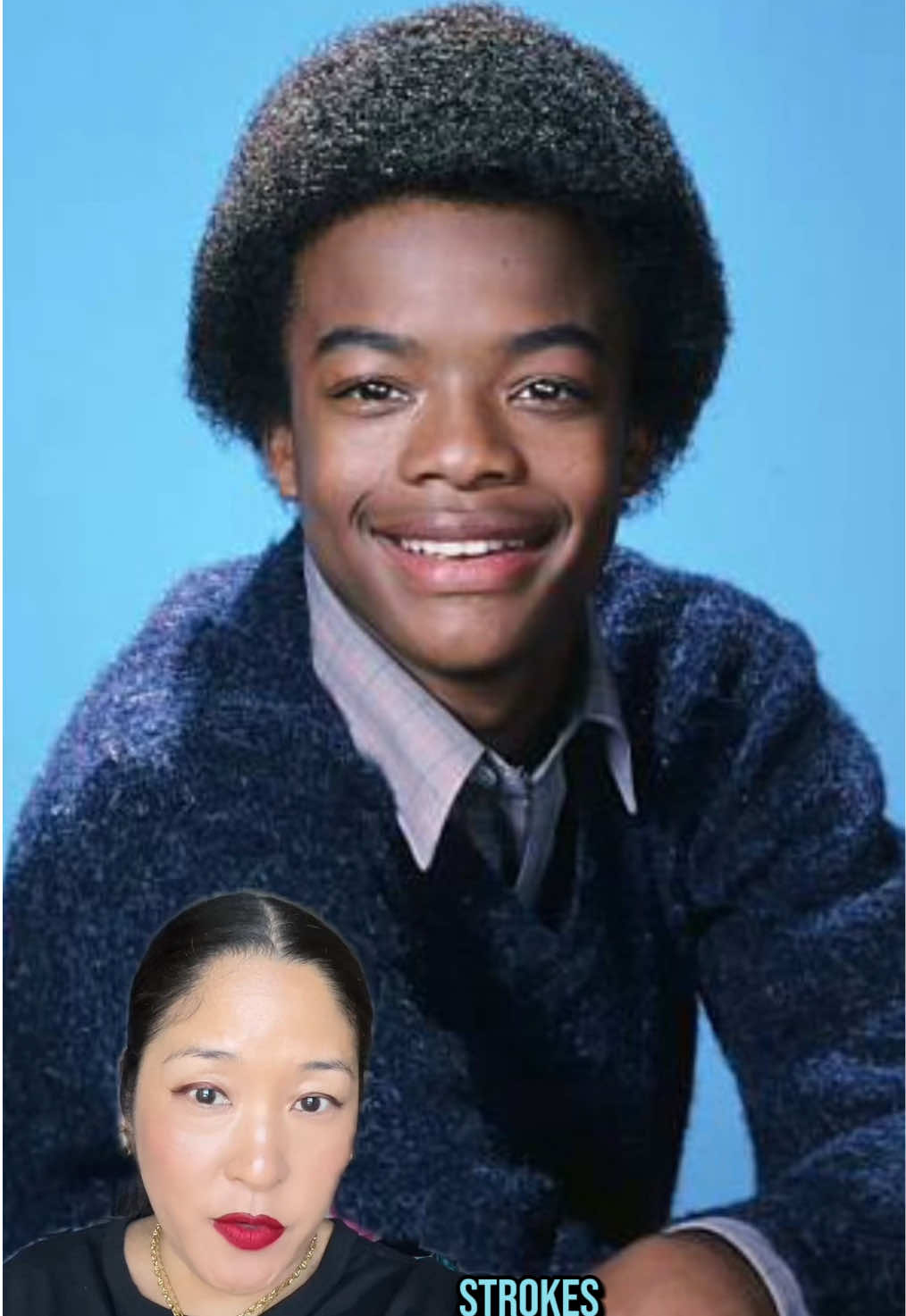 A post by @mesnarky on TikTok caption: Replying to @LadyElayne Everyone knew him as Willis but no one knew the real Todd. 🎬 #entertainment #celebrity #80s #popculture #history #toddbridges #diffrentstrokes 
