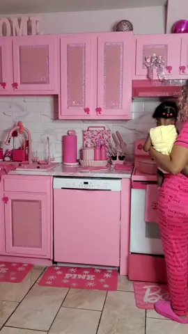 A post by @pinktate1 on TikTok caption: #pinkaesthetic #pinkkitchen #pinkrestock #pinklifestyle #pinkhouse #pinkhome #restock 