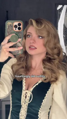 A post by @extrasadspice on TikTok caption: I’m really just showing off my newest vintage dress :)