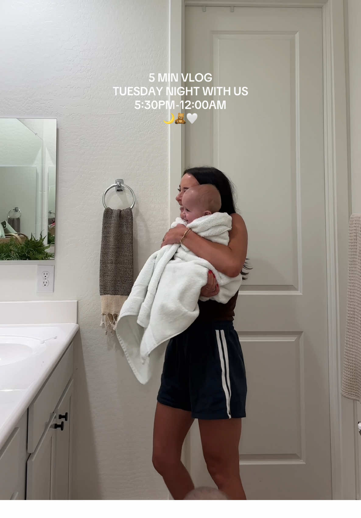 A post by @kencradic on TikTok caption: do we like the long vlogs??!!!! STAY FALLING ASLEEP ON THE COUCH🫠🫠kids say the cutest things🥹who are we rooting for?!? ❤️🏝️ #momsontiktok #foryou #motherhood #parentsoftiktok #fyp 