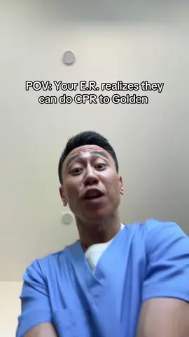 A post by @steveioe on TikTok caption: If my ER isn’t singing this song while doing compressions, I don’t want it IB: @Osama Bin Lysa 