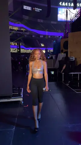 A post by @kekepalmer on TikTok caption: A hot new bombshell just entered Essence Fest 