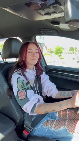 A post by @ on TikTok caption: Driving just to drive #cartok #carcommunity #cargirl #fy #driving #golfr #mk7r 