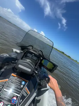 A post by @akrigley816 on TikTok caption: Why doesn’t the real life Barbie dream ski only cost $40?!  #SeaDoo #FishProApex #300 #Fyp