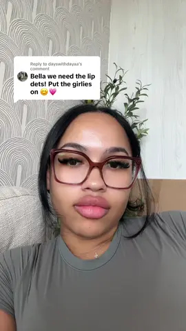 A post by @zizzysizzle on TikTok caption: Replying to @dayswithdayaa😘😘😘#lipfiller 