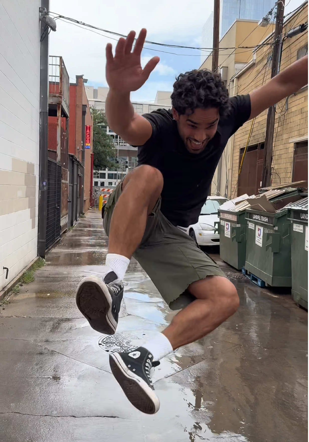 A post by @maxwinjared on TikTok caption: Cabs are here! #jaredhassim #atx 