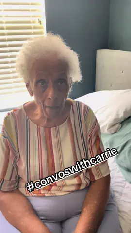 A post by @convoswithcarrie1 on TikTok caption: CONVOS WITH CARRIE:  The Downside of dealing with Dementia. We always share the funny stuff. Today was ROUGH.  Dementia defeated us today BUT I’m still here and that matters the most.  😓😓😓❤️❤️❤️❤️ Most times they tell her that Barack is involved to get me moving.  They should have stuck with what works. 🤷🏽🤷🏽🤷🏽    #convoswithcarrie #everyonesfavoritegrandma #dementiaawareness #dementiacaregiver #dementiasupport #dementia #dementiaeducation #dementiacare