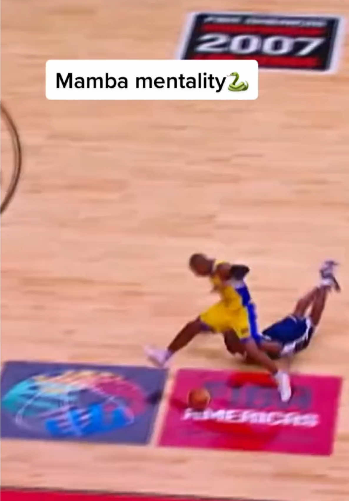 A post by @dunk on TikTok caption: This gave me chills 🥹 (@FIBA Basketball) #nba #basketball #sports #fyp 