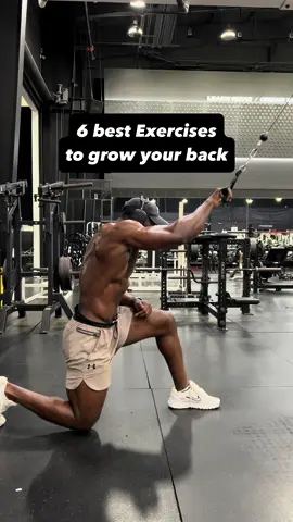 A post by @starboy_camair on TikTok caption: 6 best exercises for back #backday  #backworkout  #fyp #fypシ゚viral #fypシ #viralvideos #fitness #gym #bodybuilding #workout #upperbody 