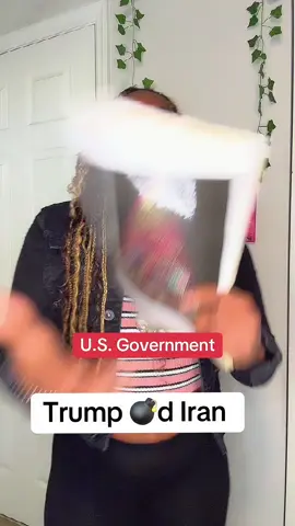 A post by @ on TikTok caption: Reposting since TikTok won’t put it back up I said what I said #fyp #trending #ww3 #trump #educational 