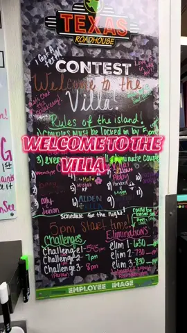 A post by @trokitachica on TikTok caption: Love island At Roadhouse 🌴❤️  #loveislandusa#texasroadhouse#serverlife#fypシ 