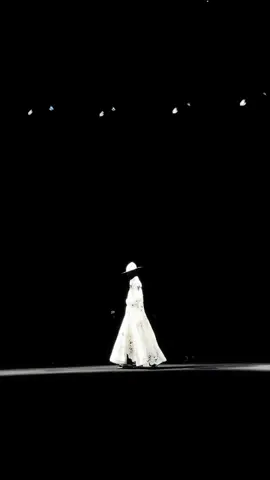 A post by @wisdm8 on TikTok caption: A spellbinding show, captivating in story and design. Robert Wun Couture. 9 July 2025. An honor to see. 